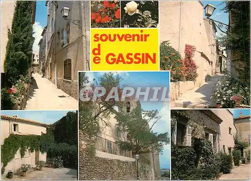 Cartes postales moderne Souvenir de Gassin Cote d'Azur