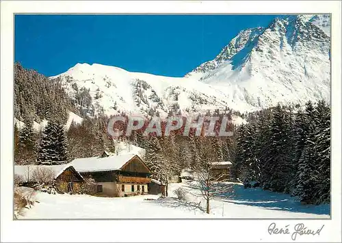 Cartes postales moderne Images de Chez nous Le hameau sous la neige