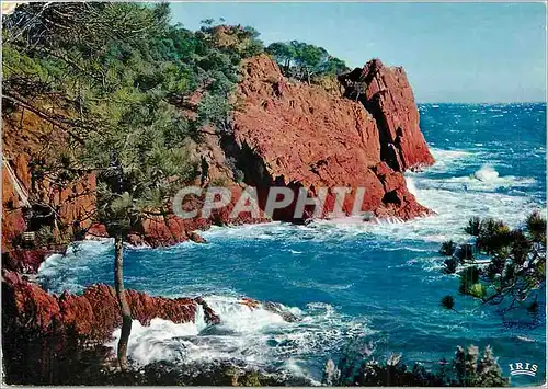 Cartes postales moderne La Cote d'Azur French Riviera La Corniche d'Or