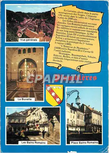 Cartes postales moderne Plombieres les Bains Vosges