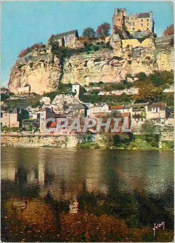 Cartes postales moderne En Perigord Pays des truffes et des chateaux Le Chateau de Beynac et la Dordogne