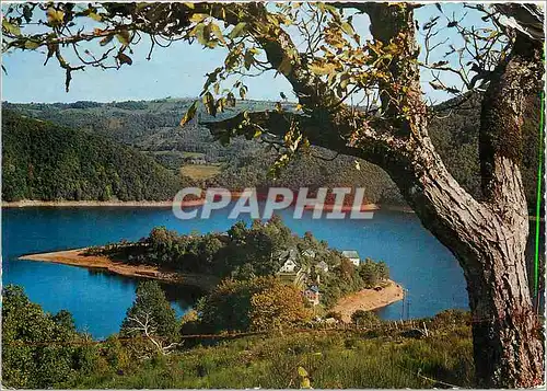 Cartes postales moderne Lac de Sarrans La Presqu'ile de Laussac