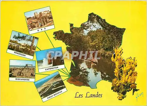 Cartes postales moderne Les Landes Dax Hossegor Capbreton Biscarosse Vieux Boucau
