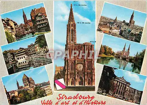 Cartes postales moderne Strasbourg Ville d'art et d'Histoire