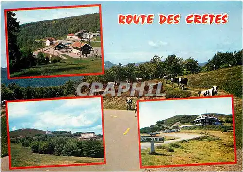 Cartes postales moderne Route des Cretes