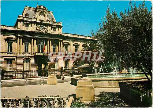 Cartes postales moderne Montpellier Herault La Place des Martyrs de la Resistance devant l'Hotel de la Prefecture