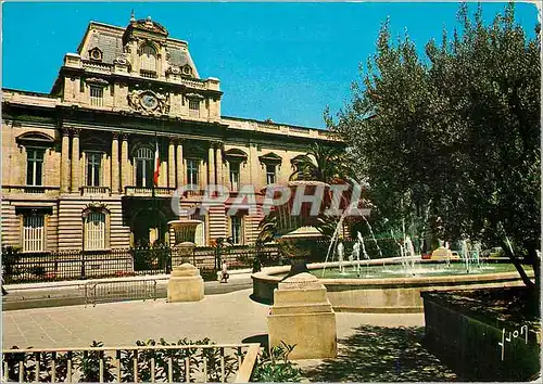 Moderne Karte Montpellier Herault La Place des Martyrs de la Resistance devant l'Hotel de la Prefecture