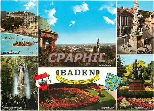 Cartes postales moderne Baden Heilbad u Kurstadt