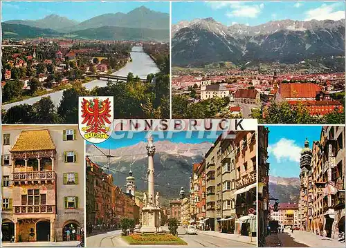 Cartes postales moderne Innsbruck Innsbruck mit Serles