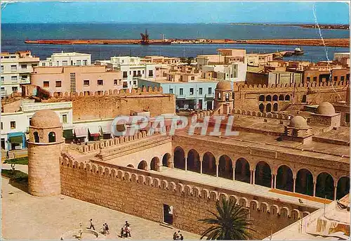 Cartes postales moderne Sousse La Mosquee et le Port