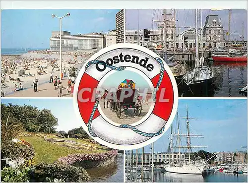 Cartes postales moderne Un bonjour de Oostende
