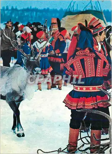 Cartes postales moderne Suomen Lappi Finnish Lapland