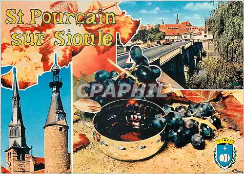 Cartes postales moderne St Pourcain sur Sioule Allier