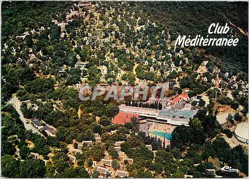 Moderne Karte St Pons les Mures Grimaud Var Golfe de St Tropez Club Mediterranee