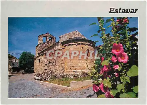 Cartes postales moderne Estavar Pyr Or L'Eglise romane