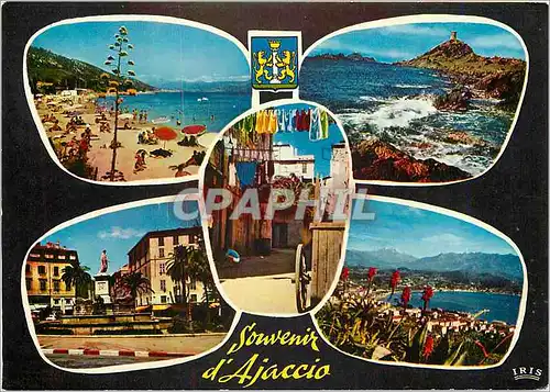 Cartes postales moderne Souvenir d'Ajaccio
