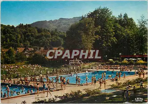 Cartes postales moderne Munster Haut Rhin La piscine