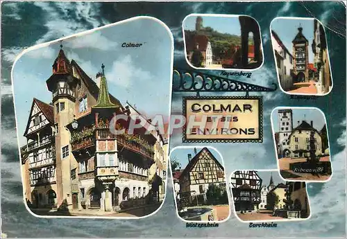 Cartes postales moderne Colmar et ses environs Haut Rhin