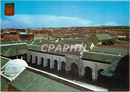 Cartes postales moderne Fes Mosquee La Karaouyine et la Medina