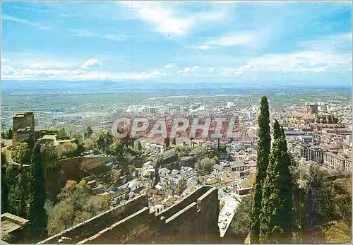 Cartes postales moderne Granada Vue generale de la Ville