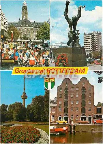 Cartes postales moderne Groeten uit Rotterdam