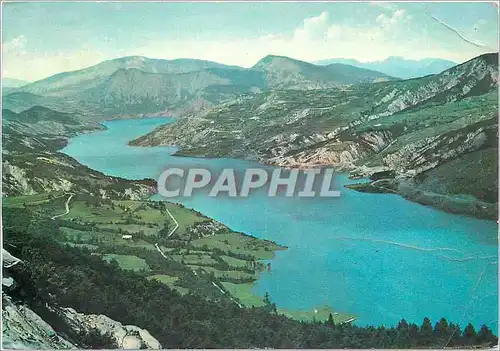 Cartes postales moderne Barrage de Serre Poncon HA Vue d'ensemble du lac du barrage