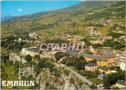 Cartes postales moderne Embrun Hautes Alpes Vue aerienne