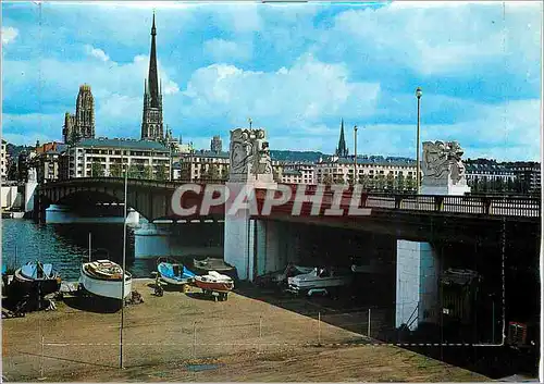 Cartes postales moderne Rouen port en pleine expansion