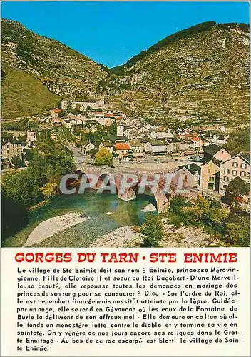 Cartes postales moderne Gorges du Tarn Ste Enimie