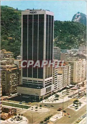 Moderne Karte Meridien Copacabana Rio de Janeiro Brasil