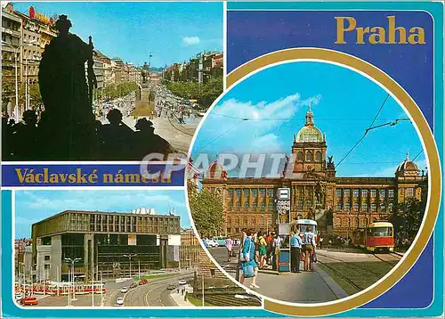 Cartes postales moderne Praha Vaclavske namesti
