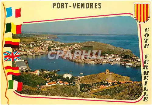 Cartes postales moderne Port Vendres Vue generale