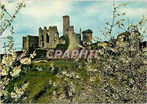 Moderne Karte Ardeche Touristique Le chateau de Boulogne