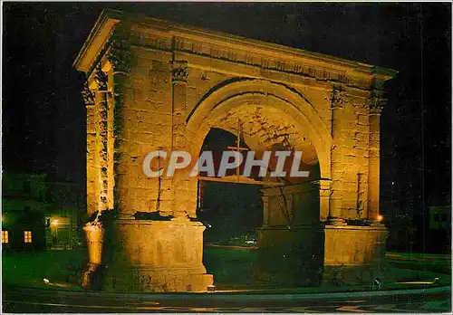 Cartes postales moderne Aosta Arc d'Auguste Nocturne