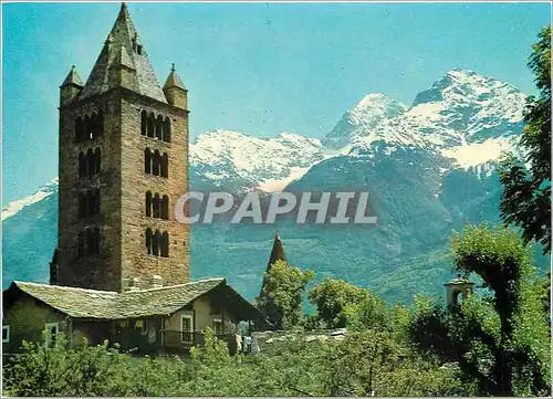 Cartes postales moderne Aosta St Ours avec Becco de Nona et M Emilius