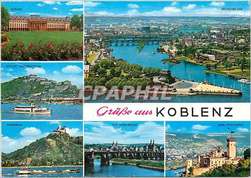 Cartes postales moderne Grusse aus Koblenz