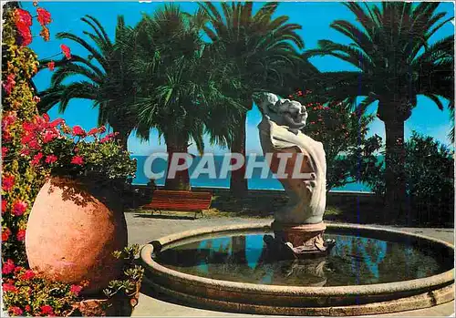 Cartes postales moderne Sanremo Riviera dei Fiori Palmiers soleil mer