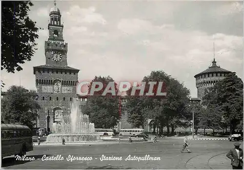 Cartes postales moderne Milano Castello Sforresco