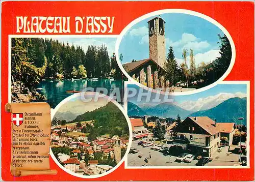 Cartes postales moderne Plateau d'Assy Hte Savoie