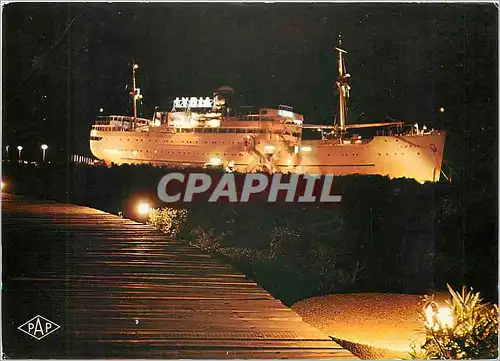 Cartes postales moderne A Port Barcares Ly Lydia premier paquebot des Sables