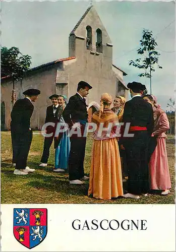 Cartes postales moderne Las Grandes Landes Jeunes gens de la bourgeoisie rurale en costume de sortie