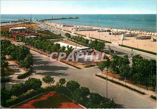 Moderne Karte Rimini Panorama du port