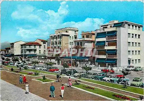 Moderne Karte Lido di Camaiore Avenue le long de la mer