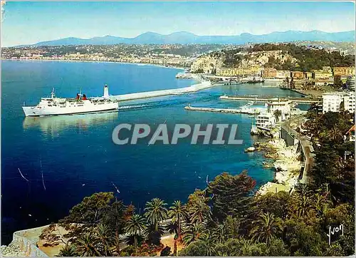 Cartes postales moderne Nice Alpes Maritimes Embarquement pour la Corse Bateau