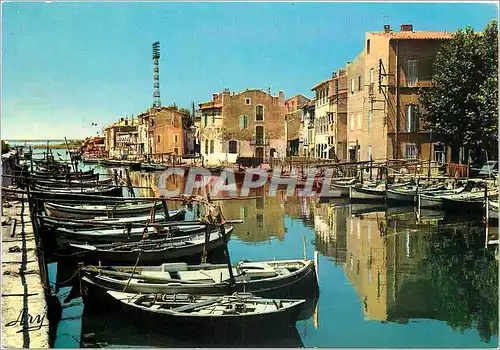 Cartes postales moderne Martigues B du R La Venise Provencale Bateaux