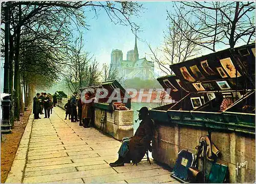 Cartes postales moderne Paris Les Bouquinistes du Quai de la Tournelle