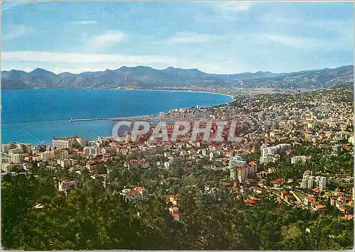 Cartes postales moderne Cannes Vue generale prise de la Californie