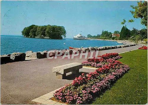 Cartes postales moderne Rolle Quao et ile de la Harpe