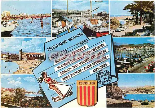 Cartes postales moderne La Cote Vermeille