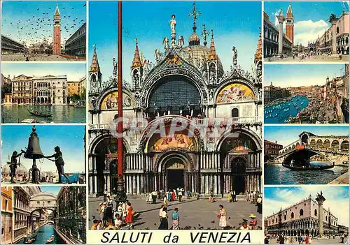 Cartes postales moderne Saluti da Venezia